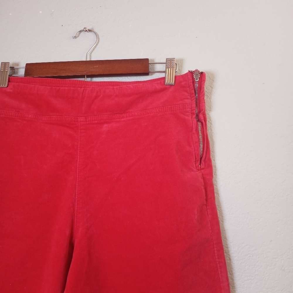 Free People In My Feelings Velvet Corduroy Slim Kick Crop Bohemian Hippie Flare - Picture 5 of 11